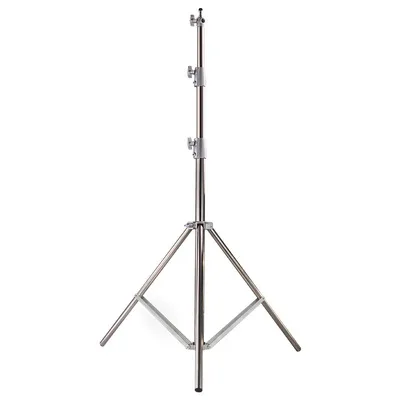 E-reise GS280 Stainless Steel Light Stand 280cm Heavy Tripod Duty for Studio Softbox and Other Photographic Equipment