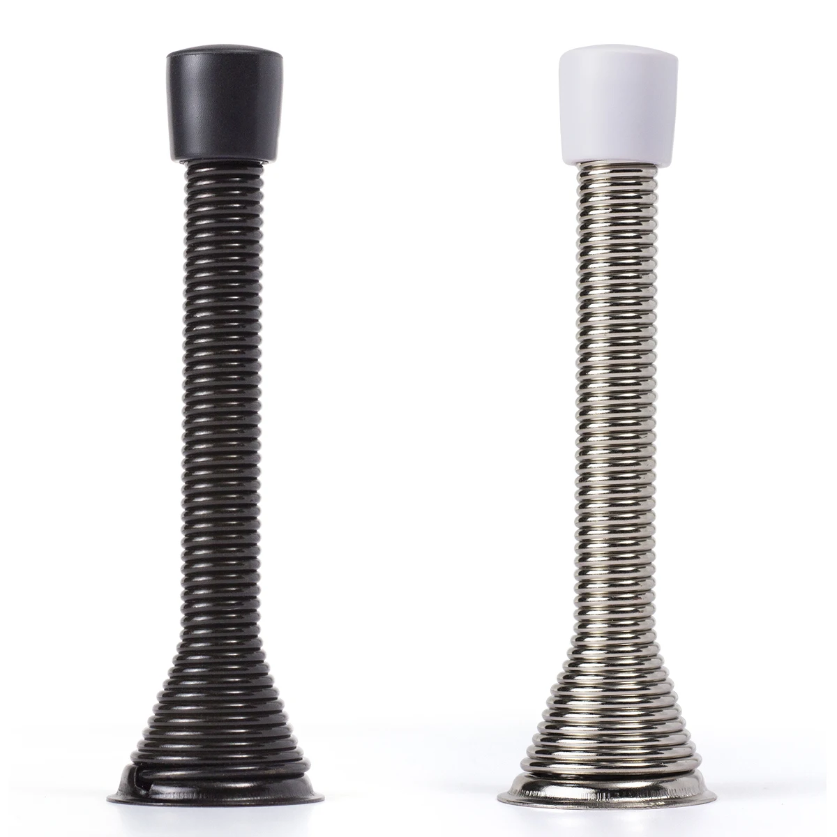 Flexible Heavy Duty Wall Door Stop Low Mount, Stainless Steel, Anti-corrosion  Spring Door Stopper