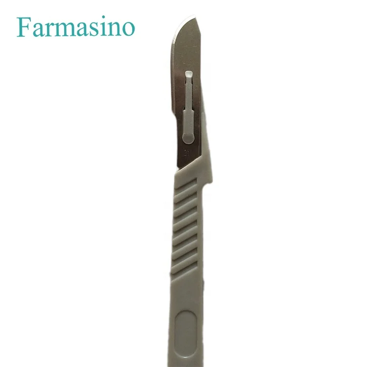 Медицинский одноразовый стерильный хирургический скальпель