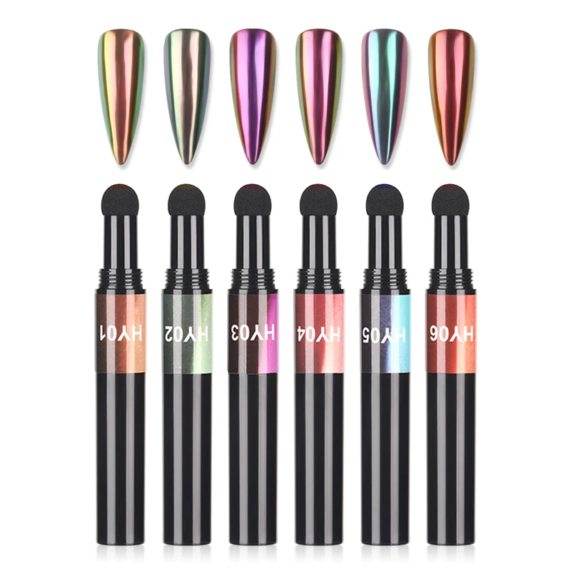 BIN OEM 6 colors Reflective magic mirror chrome powder coating mirror effect Aurora purple