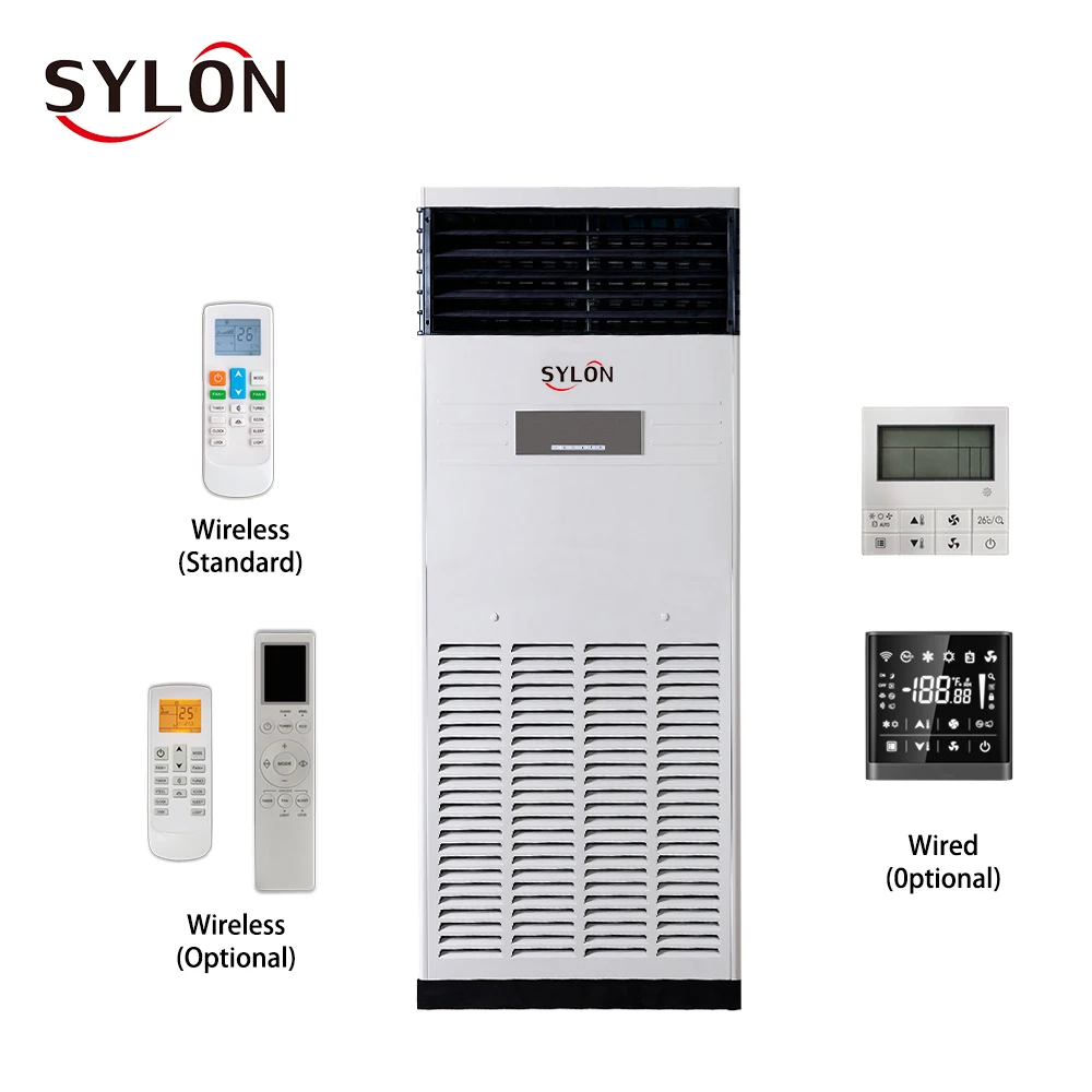 Sylon 53000Btu commercial industrial floor standing air conditioning jet ventilation cabinet air conditioner For Commerical area