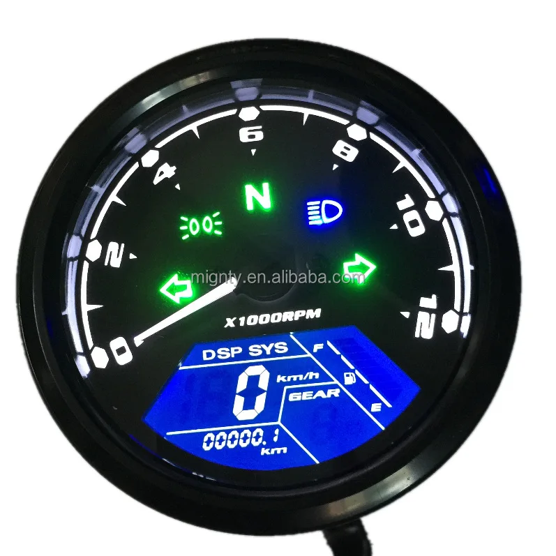 Motorcycle meter universal digital speedometer pulsar 150