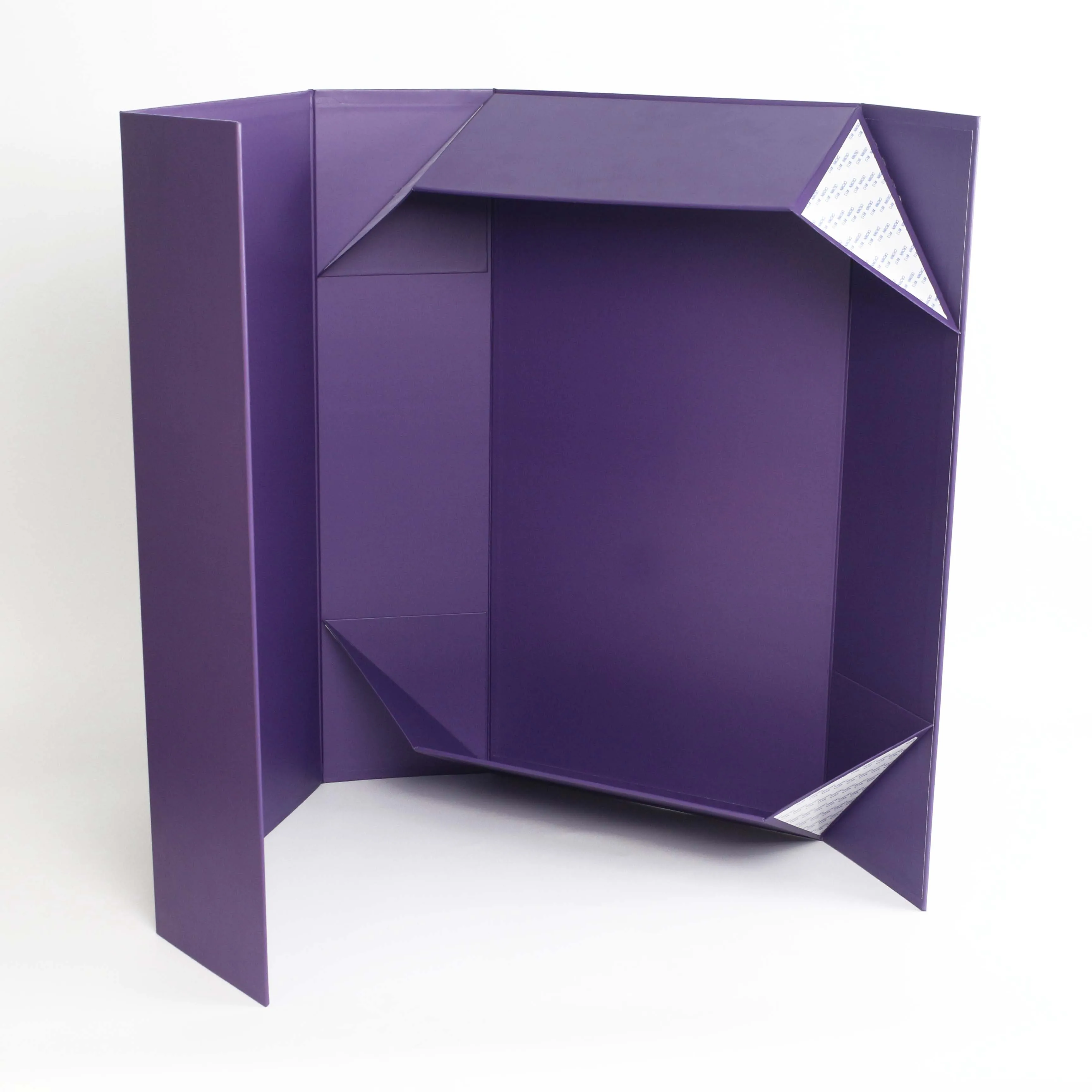 Flap Lid Packaging Shipping Big Large Cardboard Custom Folding Boxes Magnetic Closure Gift Box