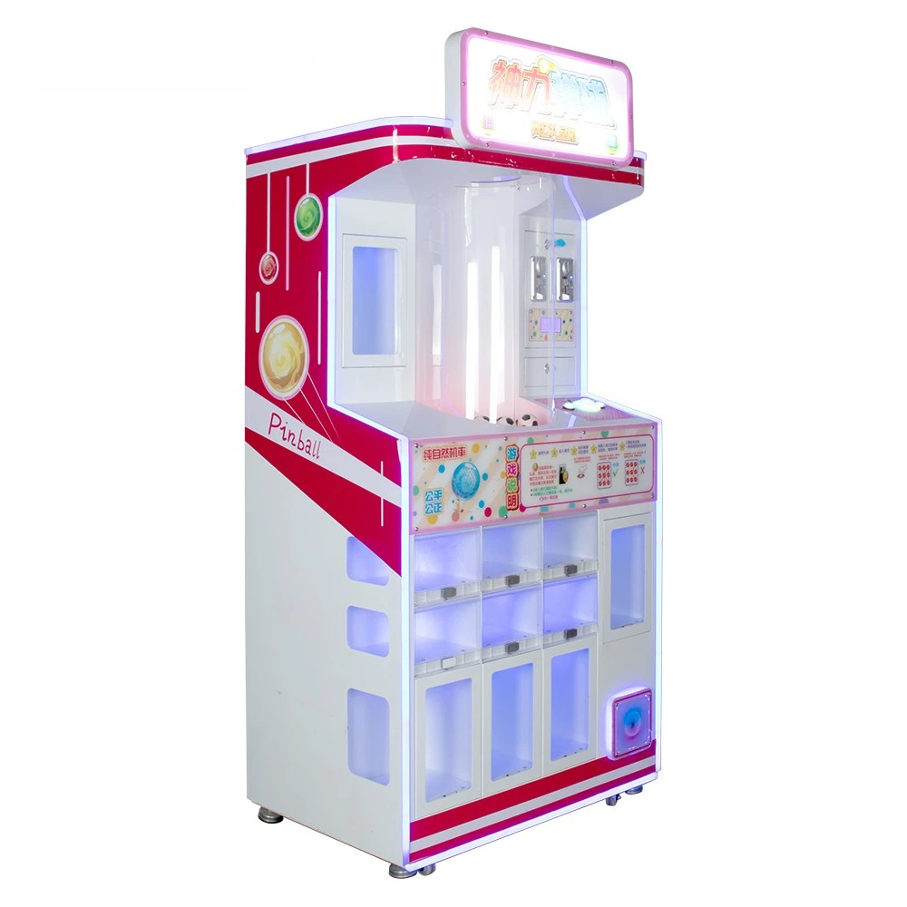 Game Center Pinball Arcade Prize Machine Coin Operated Games Magic Ball Lucky Box Gift Vending Machine_2