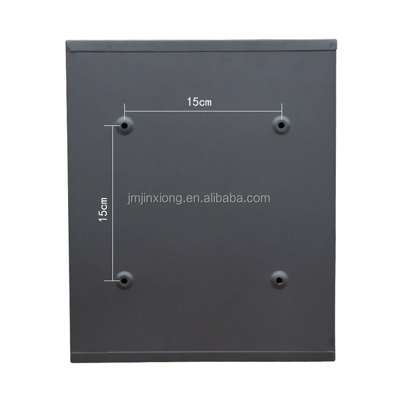 China Wholesale Black Outdoor Wall Mount Mounted Mini Small Hanging House Shaped Metal Mailbox For Storage Letter