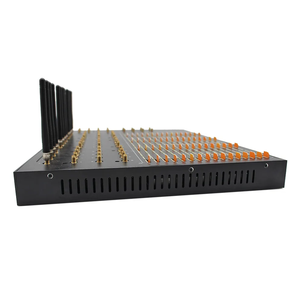 High Quality 64 Port Gsm 4g Mobile Gateway Modem 64 SIM Card  SMS Modem for Bulk Sending Message