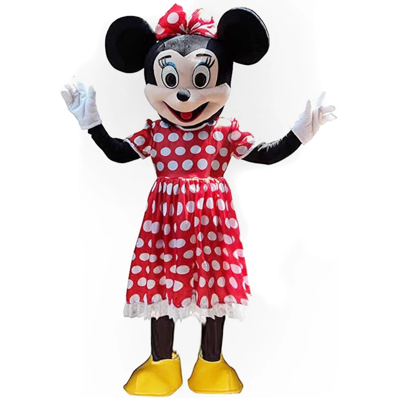 Mickey Minnie Mouse Mascot Costume for Party Character Cosplay Event Adult Halloween