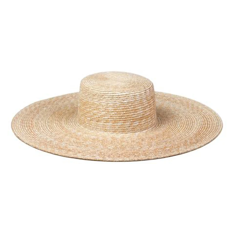 Wholesale New Women Wide Brim Beach Hat Ladies Summer Big Straw Hats UV Protection Sun Hat