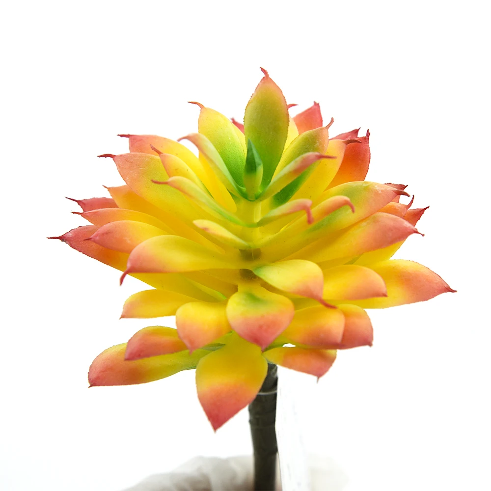 Реалистичные искусственные суккуленты с одним стволом echeveria оптом BSCI BEPI