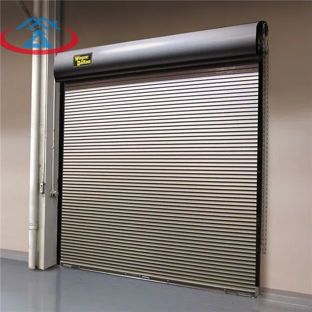 ZHTDOORS Wholesale hot selling  storefront roll up security door price roll up steel door