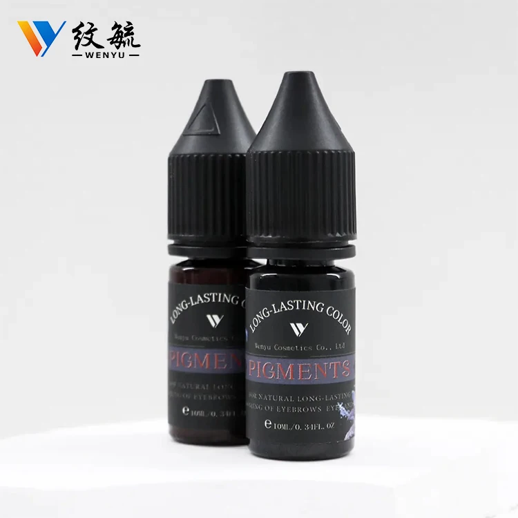 Лидер продаж современные органические пигментные чернила для татуажа губ оптовая продажа постоянные и полупостоянные бровей