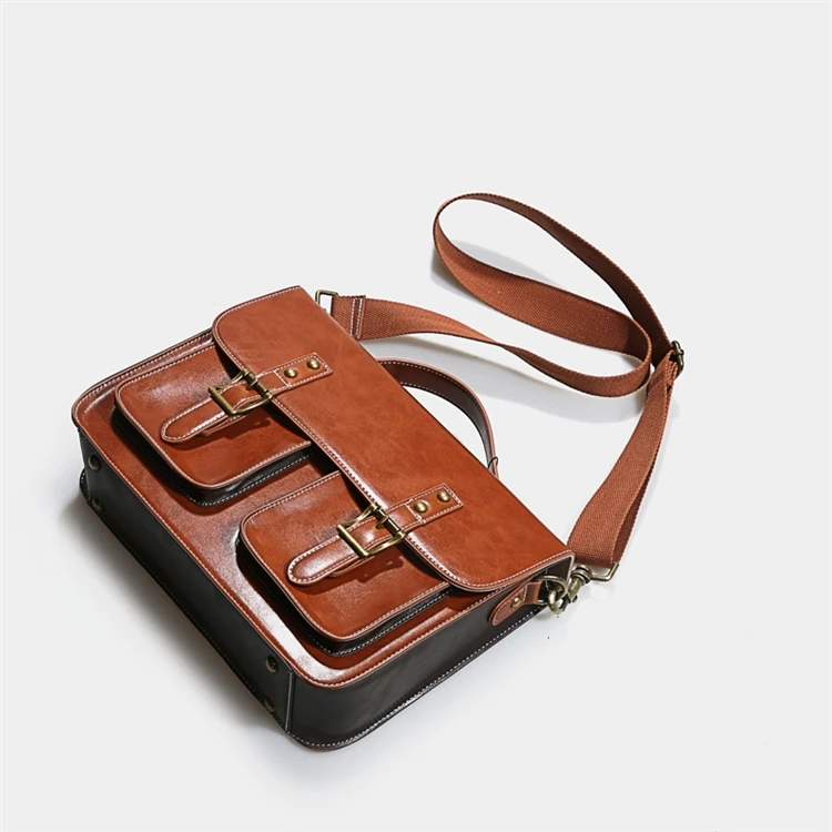 Портфель из искусственной кожи, деловая сумка-мессенджер для ноутбука, лучший рюкзак-ранец