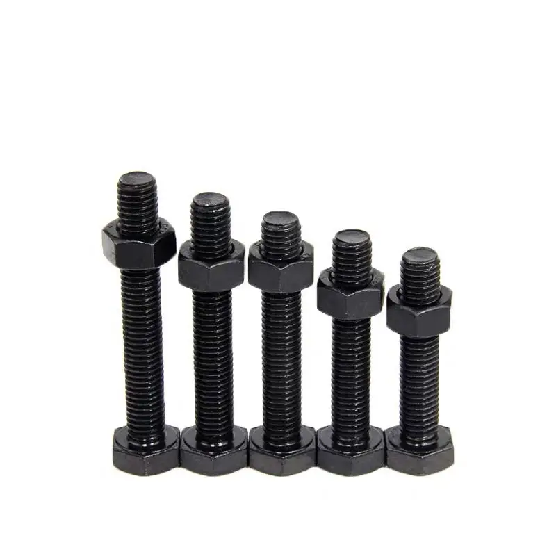 Surface finish Ordinary M15 hex bolts weight high strength stainless steel hex bolts and nuts