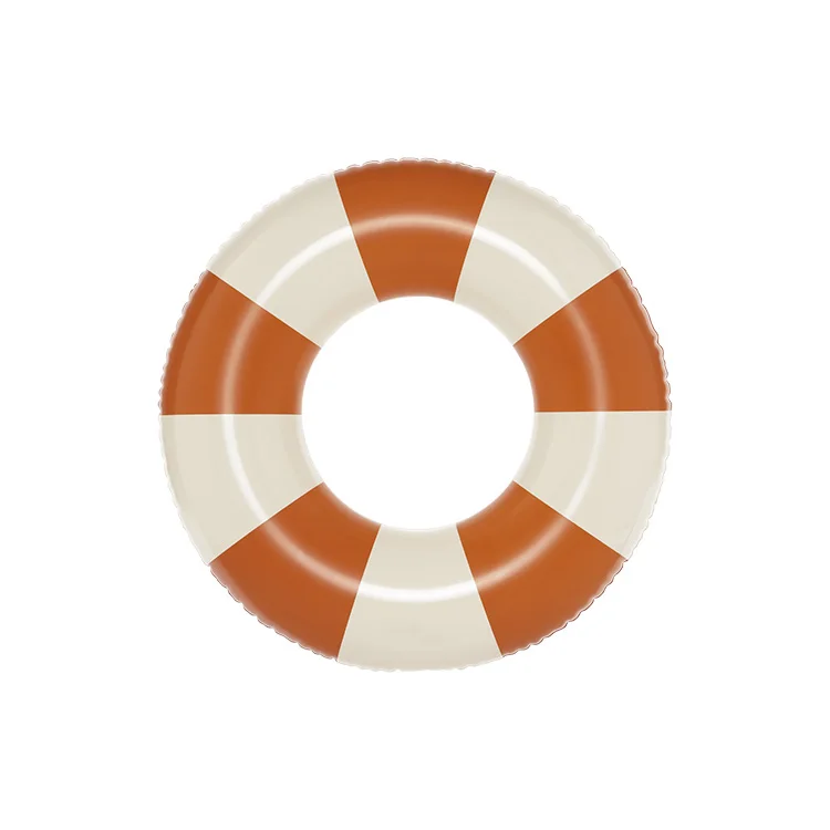 factory Striped model with handle children adult swimming ring underarm