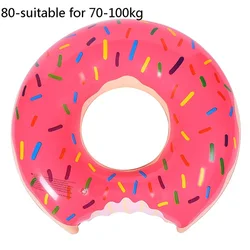 Inflatable Swimming Ring Donut Pool Float for Adult Kids PVC Swimming Mattress Rubber Ring Swimming Pool Toys Water Seat