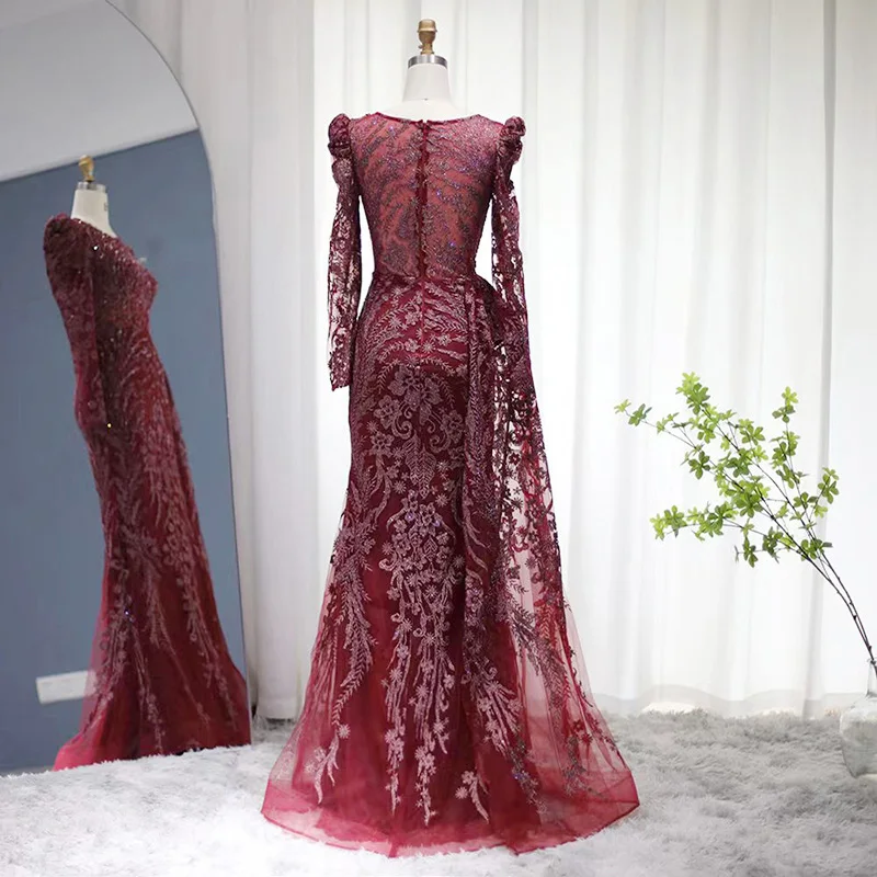 Jancember LSCZ230 Wholesale New Arrival Fashion Elegant Best Quality Full Sleeve Dress Evening Women