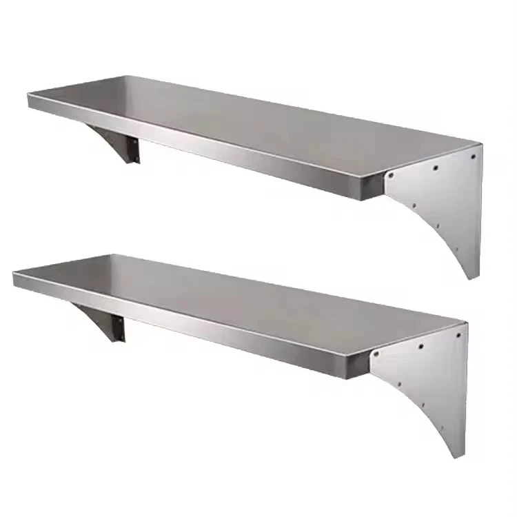 2024 New Design Stainless Steel Wall Shelf Kitchen Equipment for Hotels and Restaurants