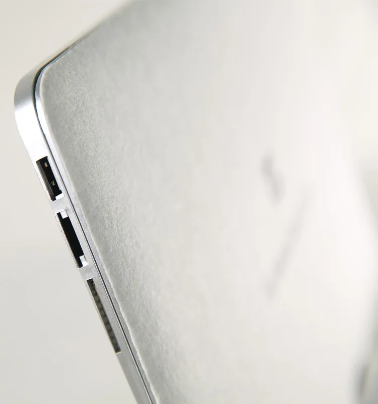 Natural environmental protection plant fiber seamless pressed non-woven bag recycling soft dust bag for laptop screen protection