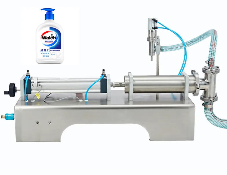 KEFAI 2022 Hot Sale Semi-automatic Hand Wash Liquid Filling Machine For Bottles Cans Jars