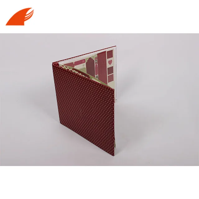 12 X 12 IN luxury printed  paper cover scrapbook album