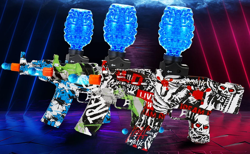 plastic shell ejection toy soft bullet gun airsof sniper battery powered water gun electric rifle rx akm 47 gel blaster gun