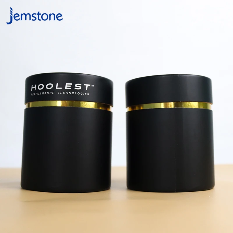 matte tea round box cylinder low minimum order tea pack 4 oz cardboard food grade kraft paper tube packaging for tea packaging