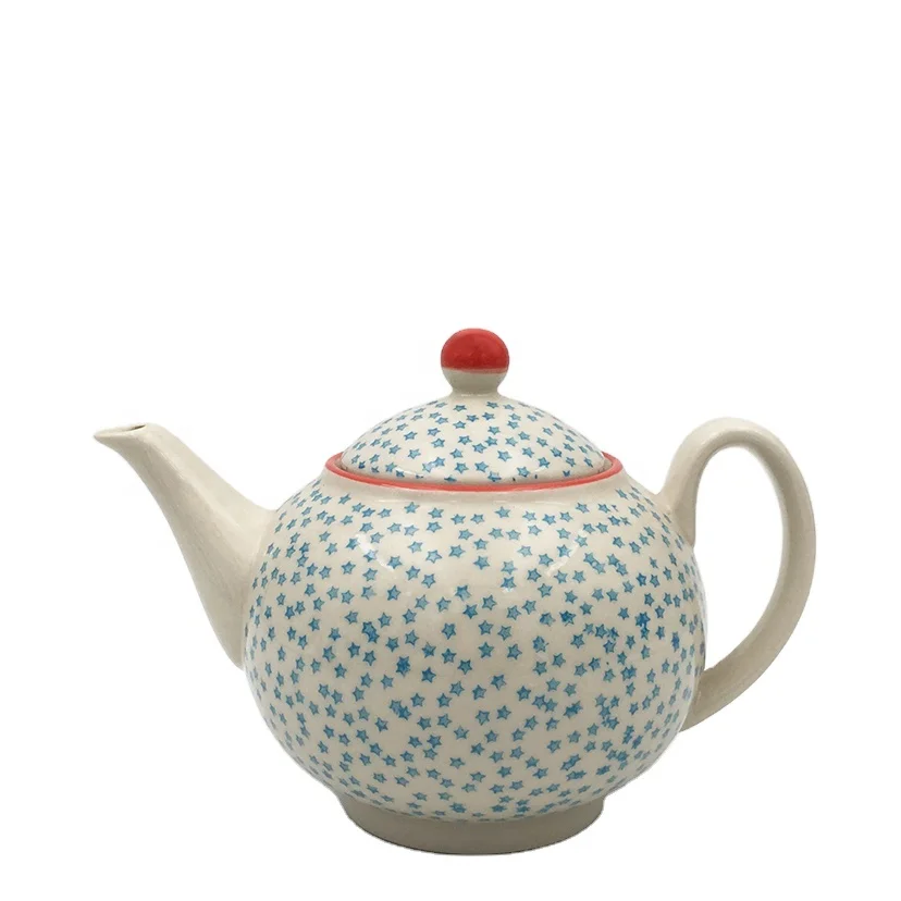 Japanese style wholesale custom coffee teapot with logo ceramic teapot