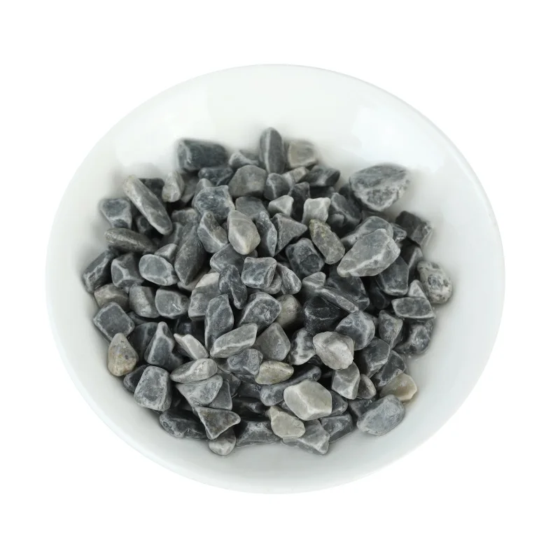 Color marble aggregate gravel for driveway colored natural polished gravels for flower pot multicolor loose stone Terrazzo