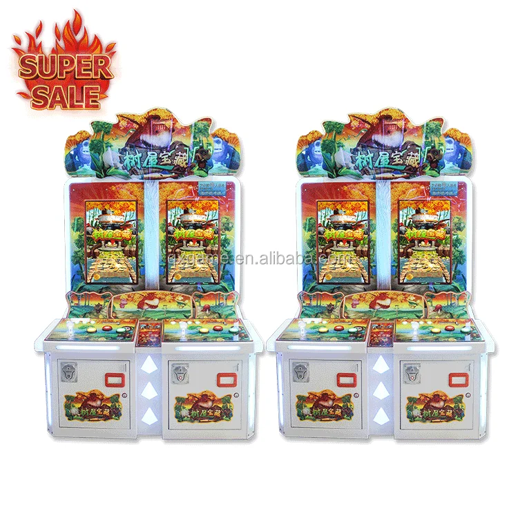 Хорошее качество популярные видео электронные казино развлечения монета толкатель машина для продажи