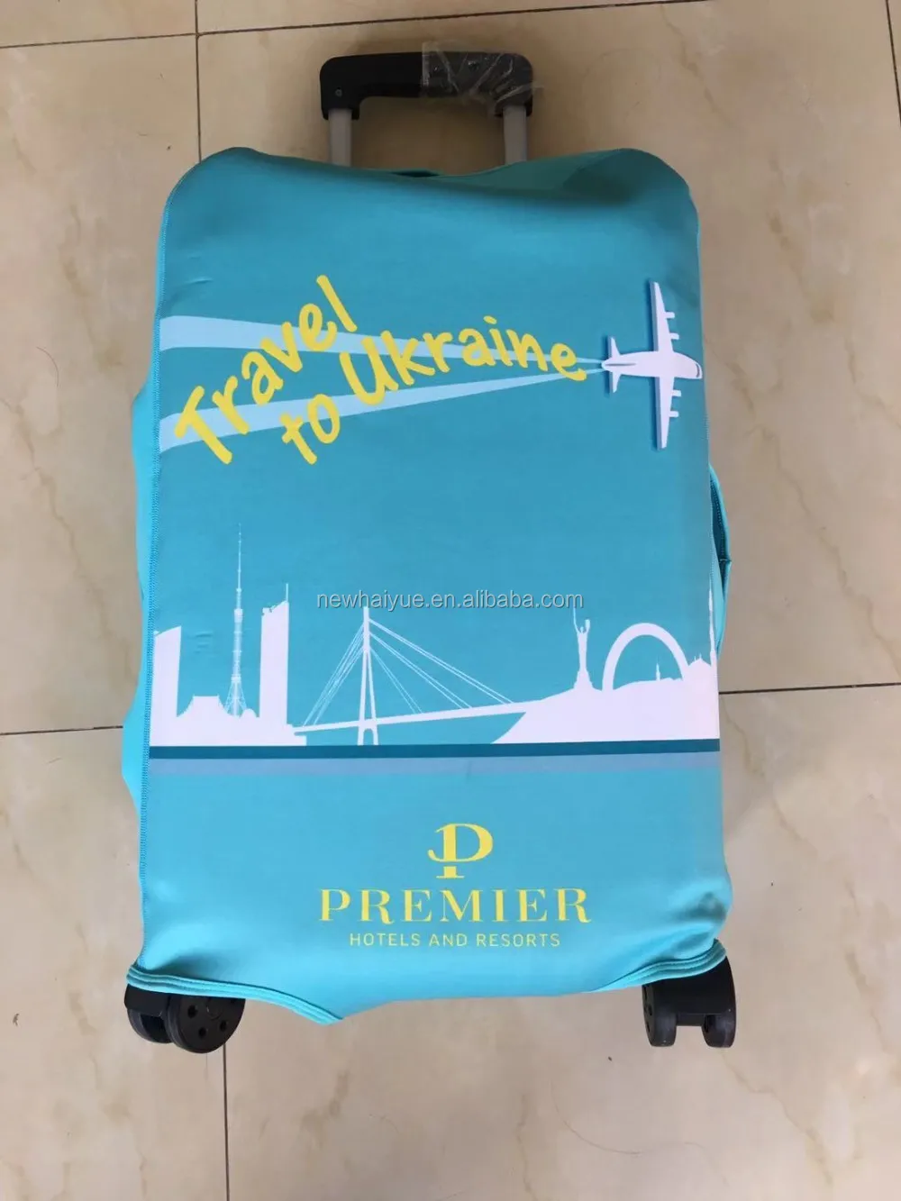 
Stronger Elastic Neoprene Suitcase Pattern Luggage Protection Cover 