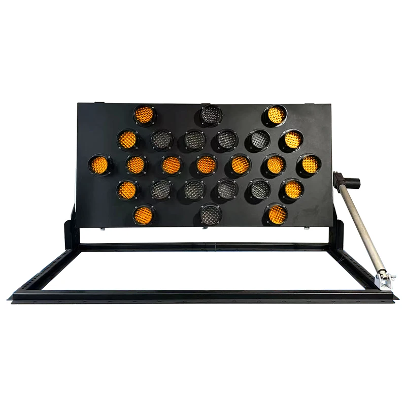 Auto Dimming Car Mounted  Directional Signs Led Flashing Arrow Board