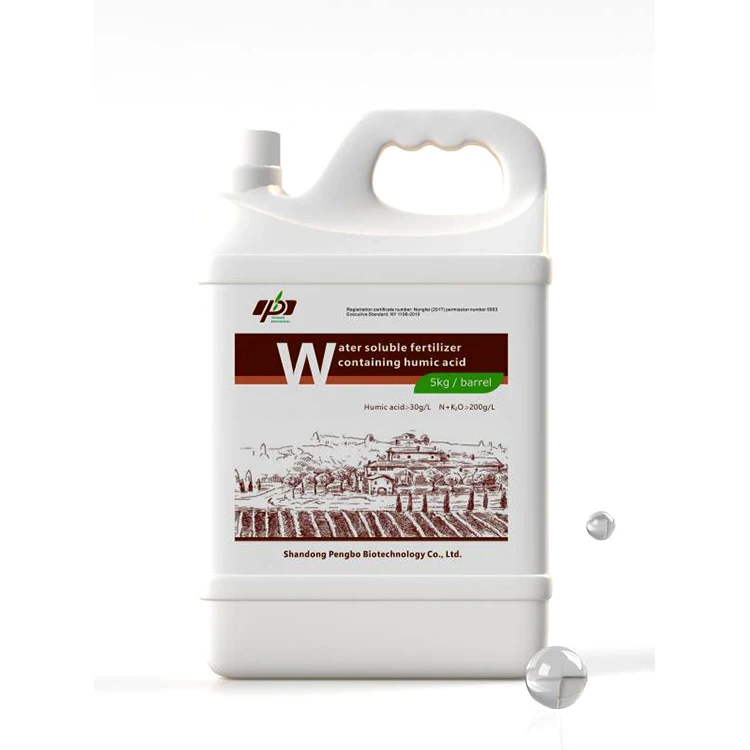 Strengthen Soil Conservation Water Soluble Fertilizer Containing Humic Acid