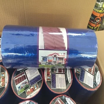 Self-adhesive colorful  aluminum foil bitumen waterproof tape for roof waterproofing sheet