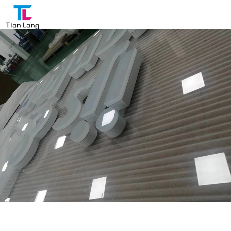 High Brightness 3D Metal Signs Custom Led Luminous Characters illuminated sign 3d channel letter sign