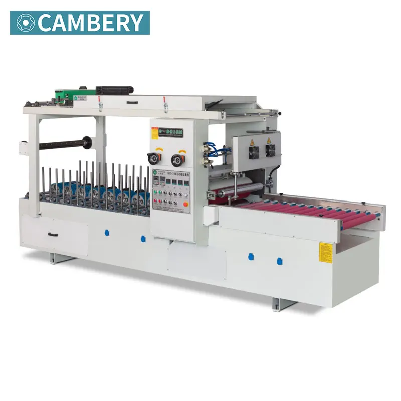 Горячая продажа деревянная дверная панель пленка бумажная ламинационная машина растворитель клей деревянная упаковочная машина для двери панели