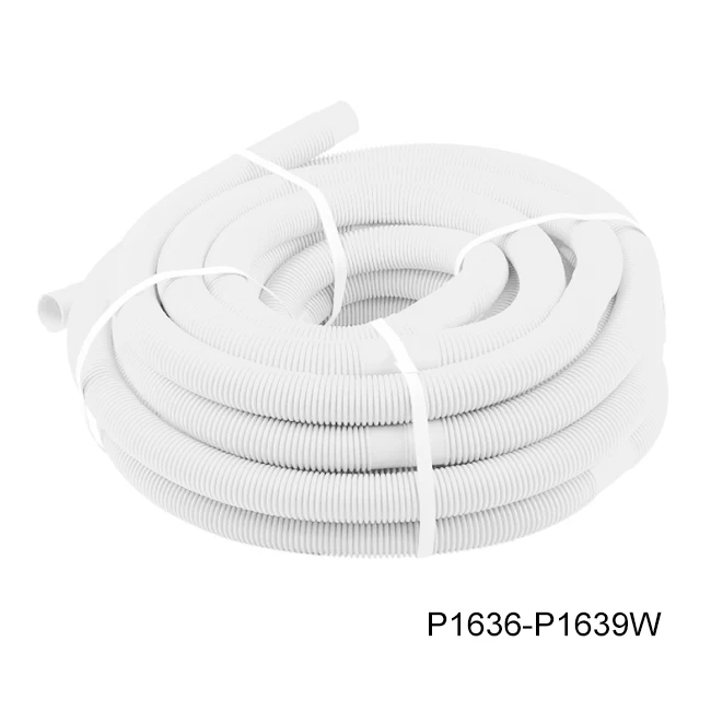 Poolstar 1-1/4 Inch Blue Extruded PE Cuttable Swimming Pool Vacuum Hose 1 Meter per Section for Cleaning and Pool Cleaning