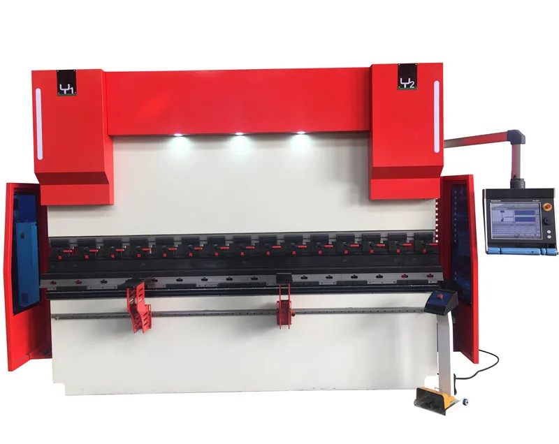 Mini 1600MM 2500MM  sheet metal bending machine WC67K-100/3200 hydraulic press brake