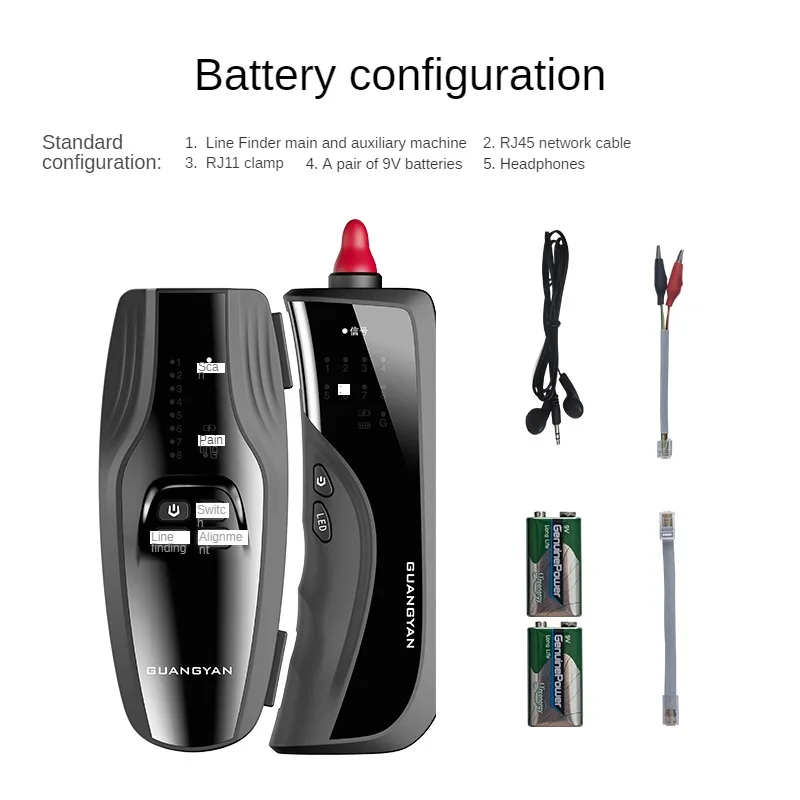 Hot Sale New Multifunction Rj11 Rj45 Wire Line Finder wire tracker Telephone Lan network cable tester