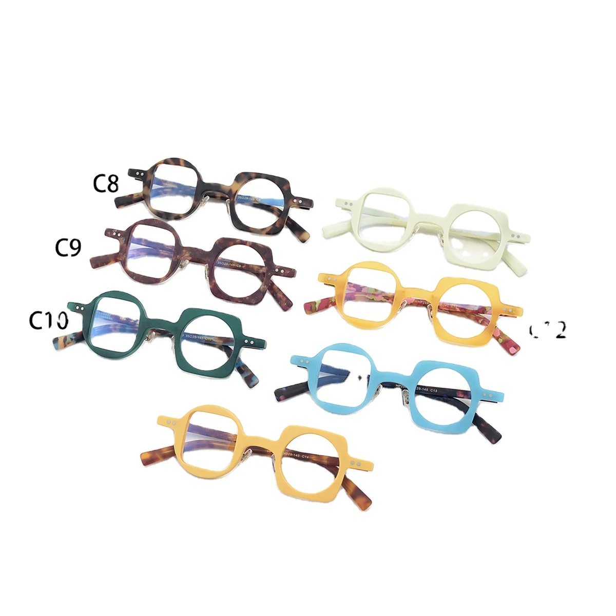 hand made acetate eyeframesNew hot selling products eye glasses with logo custumized logo blue light blocking acetate frame