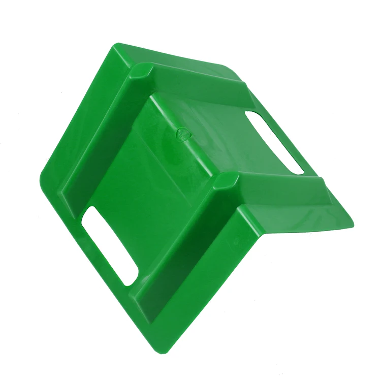 Plastic corner protector for ratchet straps tie down cargo strap