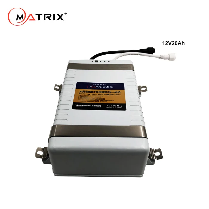 lithium li ion nmc battery pack 12v 20ah solar battery for solar street light and UPS