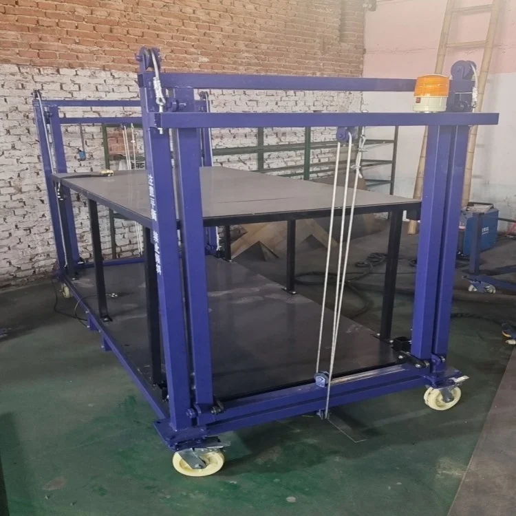 Folding electric folding scaffolding Lifting Scaffold Work Platform For Construction