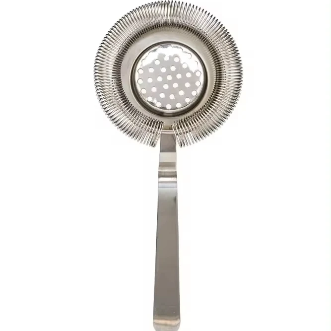 MCSS   Stainless Steel Fine Bar Strainer for Bartenders and Mixologists