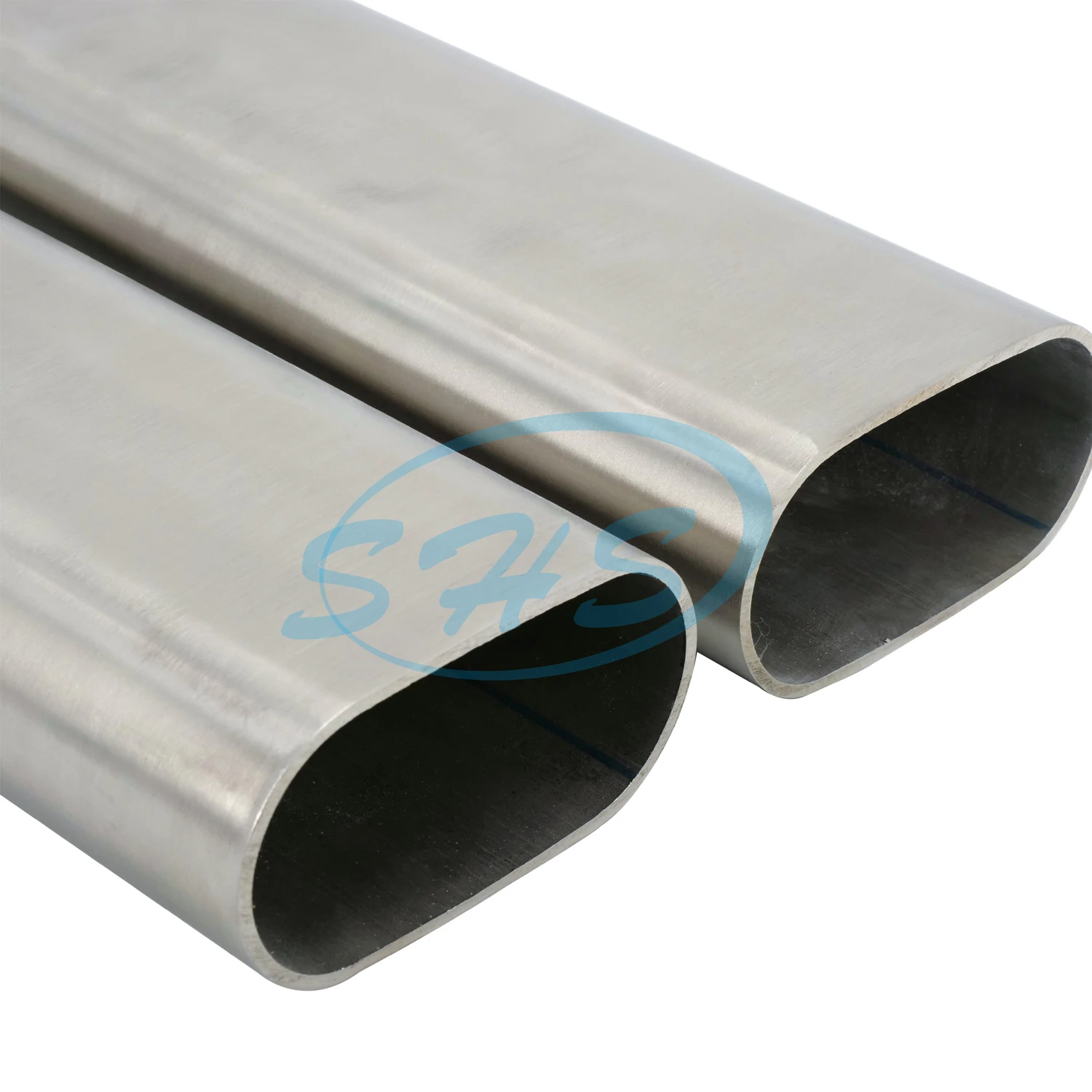 AISI 201 304 316L stainless steel flat sided oval tubes /pipes with mirror surface for handrail, building construction