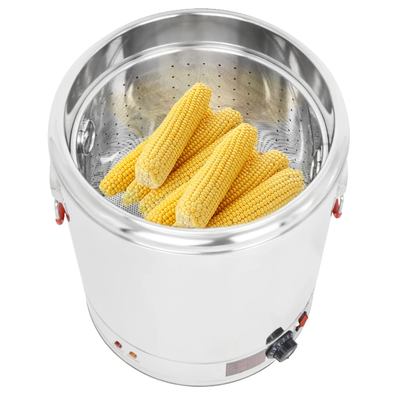 
Super larger capacity stainless steel commercial electric sweet corn steamer for canteen/hotel/restaurant  (1600096350691)