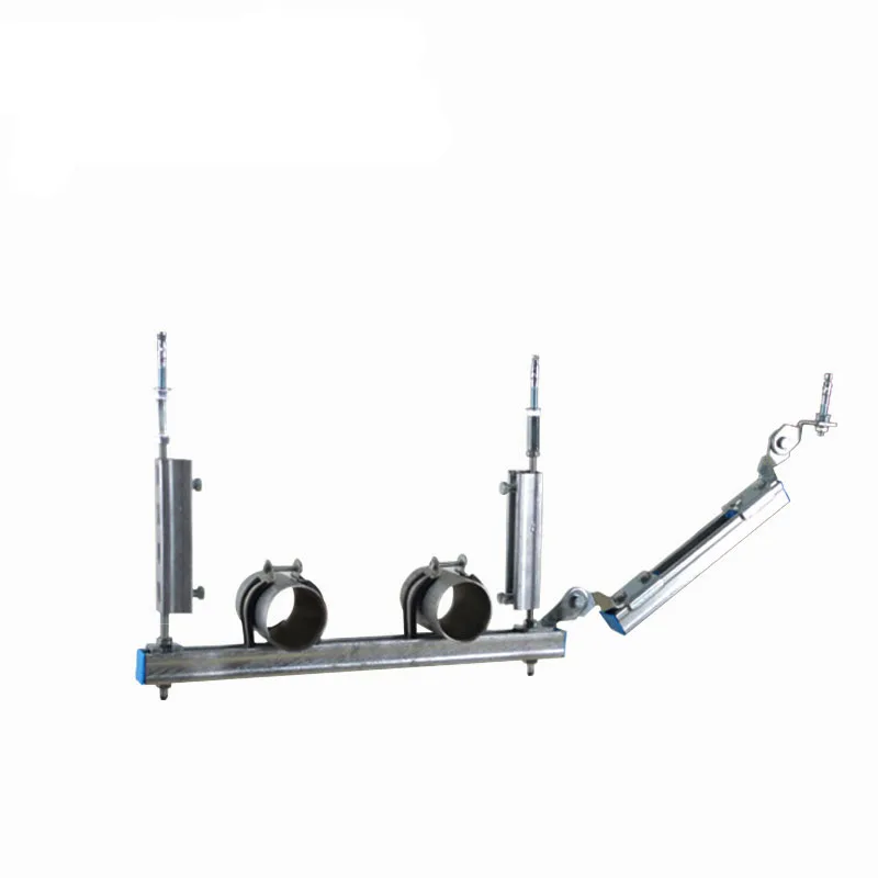 Easy installation Industrial Seismic Bracing Fittings System Metal Strut Channel zinc passivated cable support