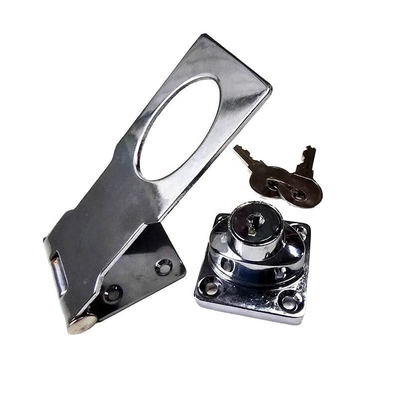 Zinc Alloy Safety Door Lock Latch Bolt Clasp Hasp for Door and Furniture Security