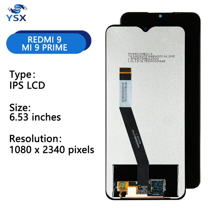 Wholesale Original phone touch screen for Redmi 9 pantalla Lcd for Redmi 9 mobile phone lcds for Mi 9 prime displays