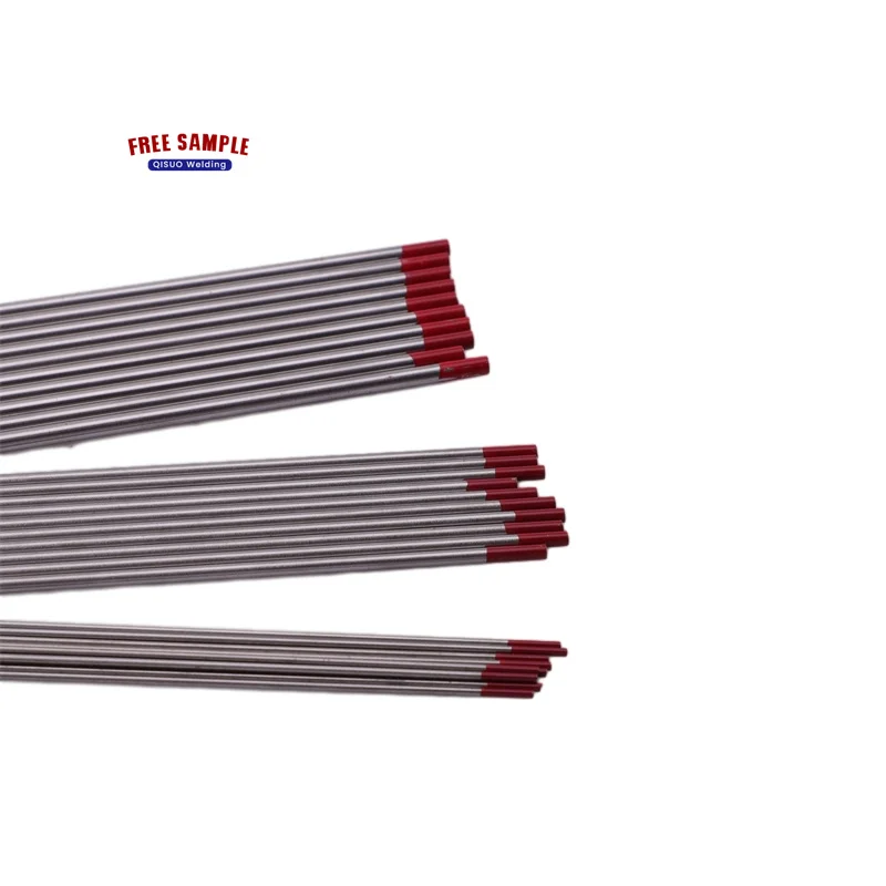 WT20 Thoriated Tungsten Needle Tungsten Electrode Argon Arc Welding Red Head Tungsten Needle 1.6/2.4/3.2mm