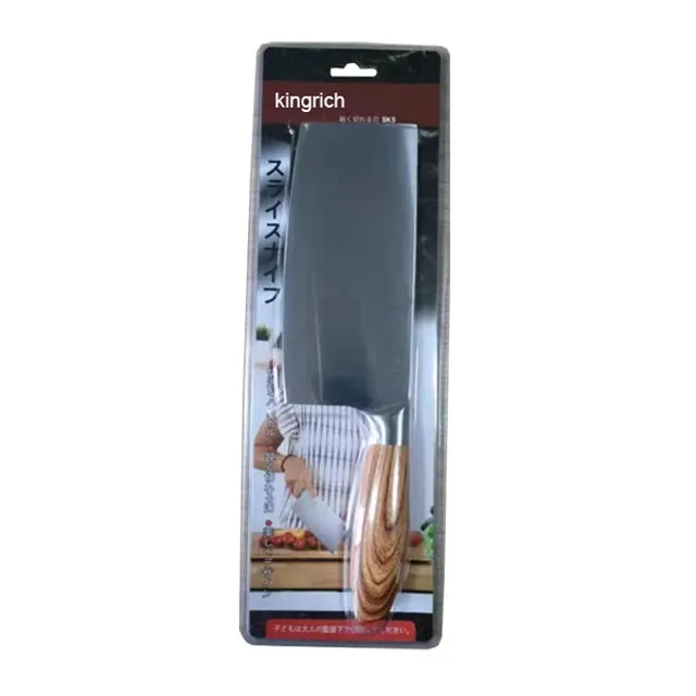 Wholesale 7 inch  stainless steel Chinese cleaver knife  with hollow stainless steel handle hot sell in Vietnam